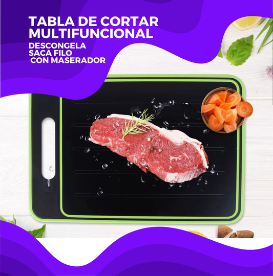 Tabla De Picar Y Descongelación 4 En 1
